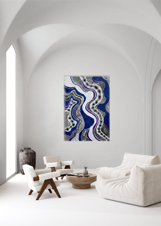 Endless Rivers - Vision Quest Series - Fine Art Paper