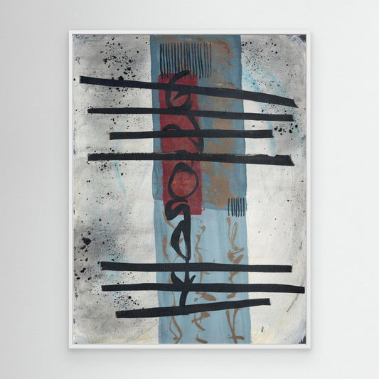 The Script of Release - Wabi Sabi Series - Canvas