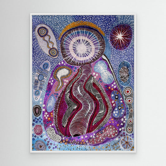 The Journey of Becoming - Vision Quest Series - Canvas