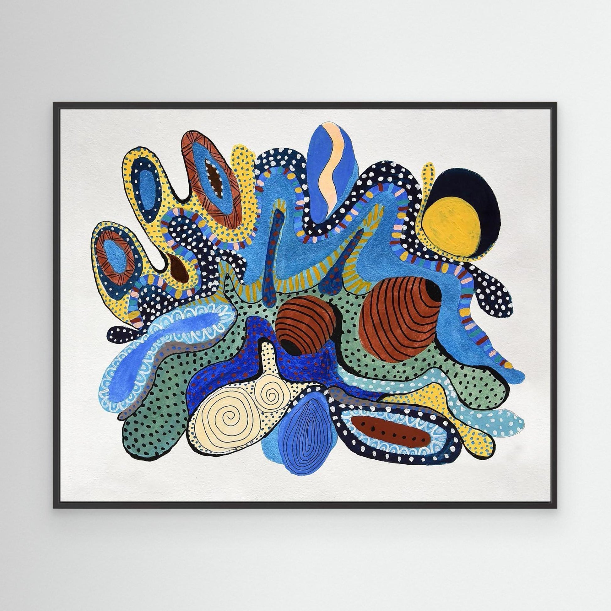 Too Many Rivers to Cross - Vision Quest Series - Canvas
