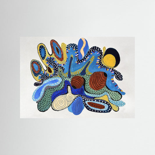 Too Many Rivers to Cross - Vision Quest Series - Fine Art Paper