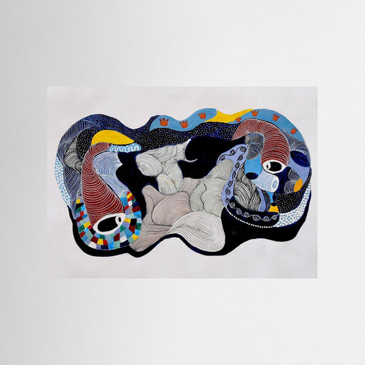 The Mind Unbound - Vision Quest Series - Fine Art Paper