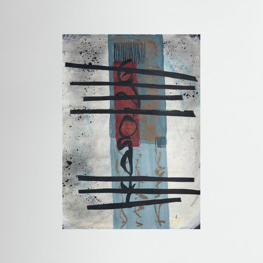 The Script of Release - Wabi Sabi Series - Fine Art Paper