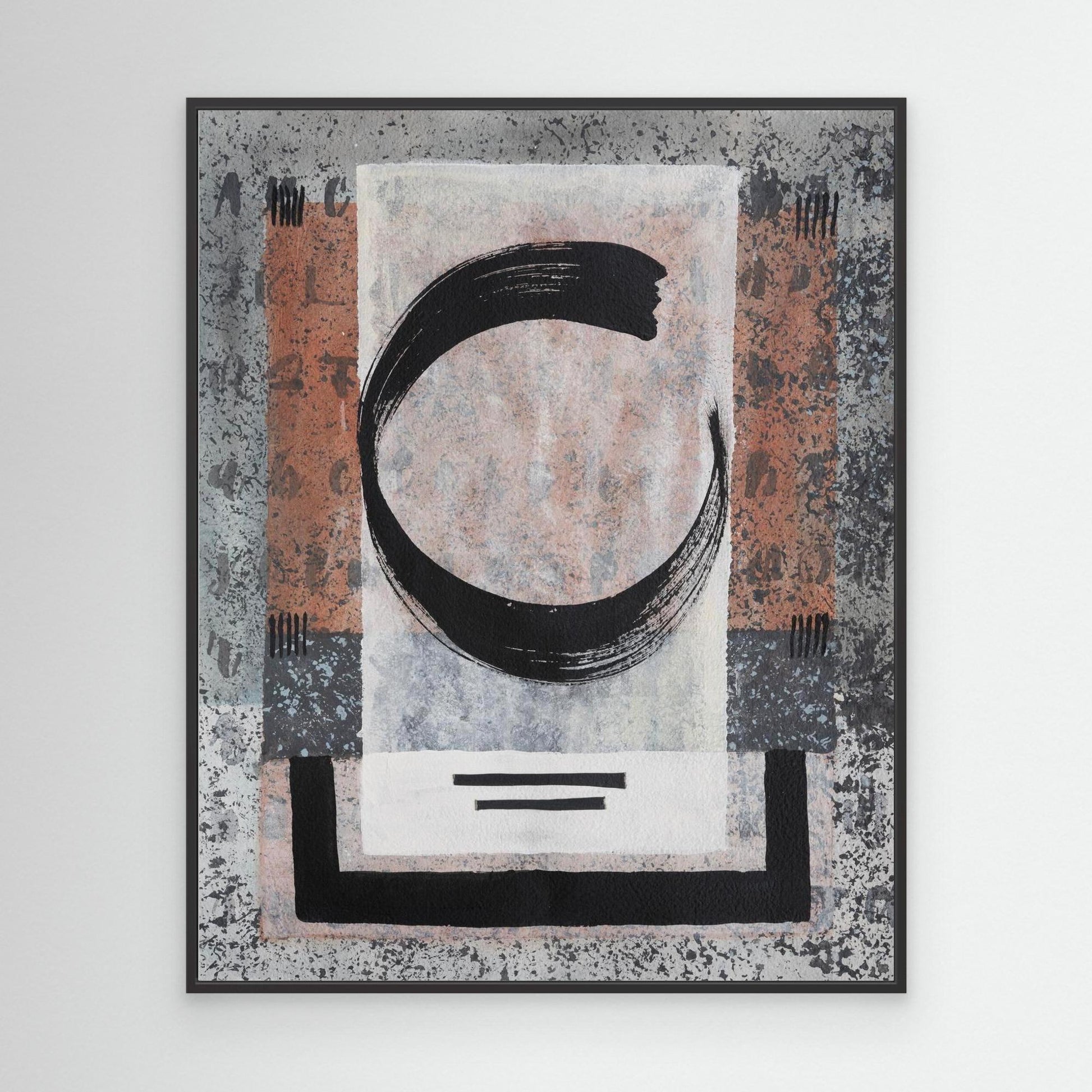 Circle of Stillness - Wabi Sabi Series - Canvas