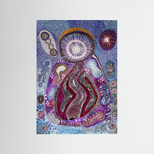 The Journey of Becoming - Vision Quest Series - Fine Art Paper
