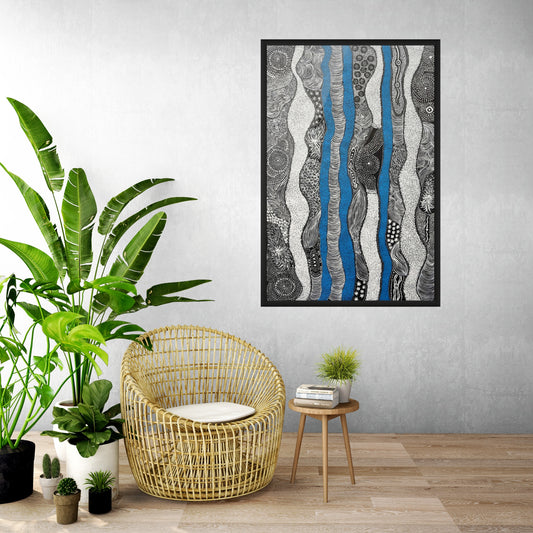 Becoming Water - Vision Quest Series - Fine Art Paper