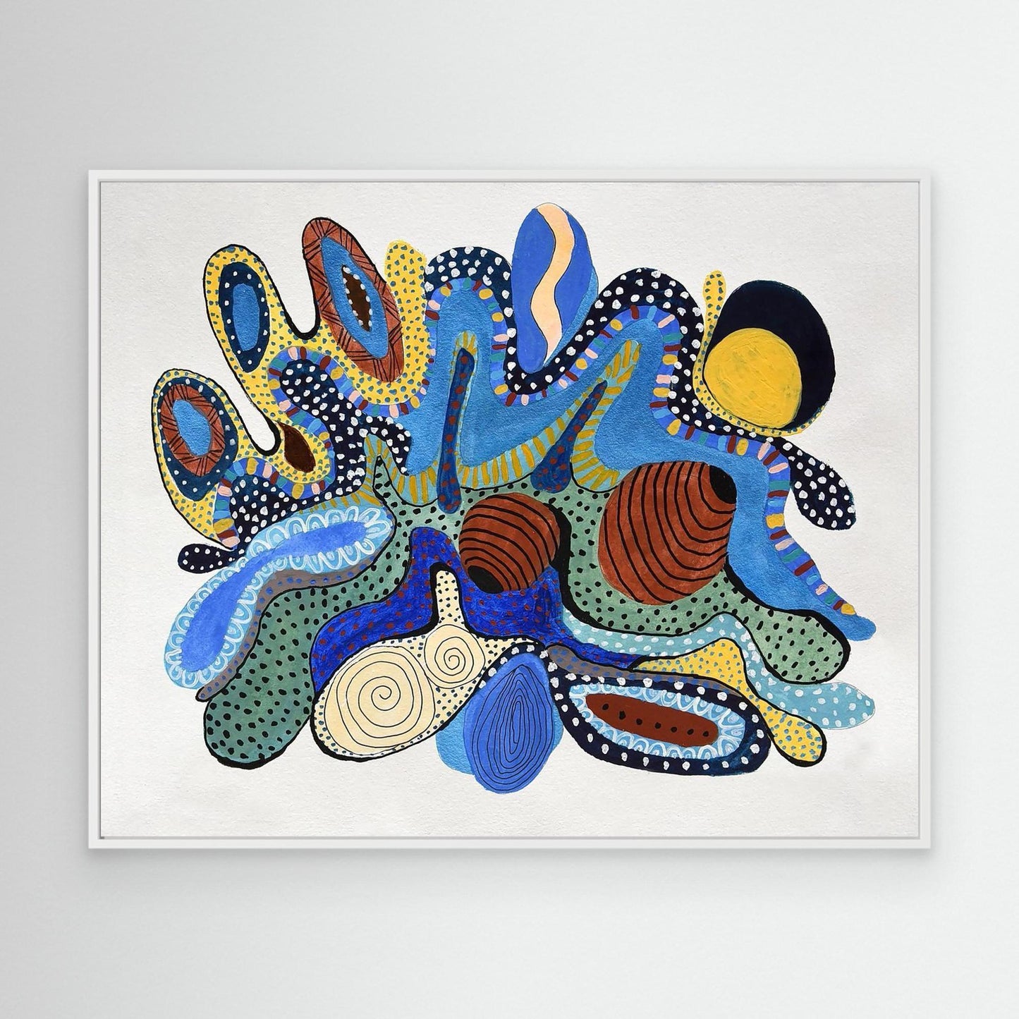 Too Many Rivers to Cross - Vision Quest Series - Canvas