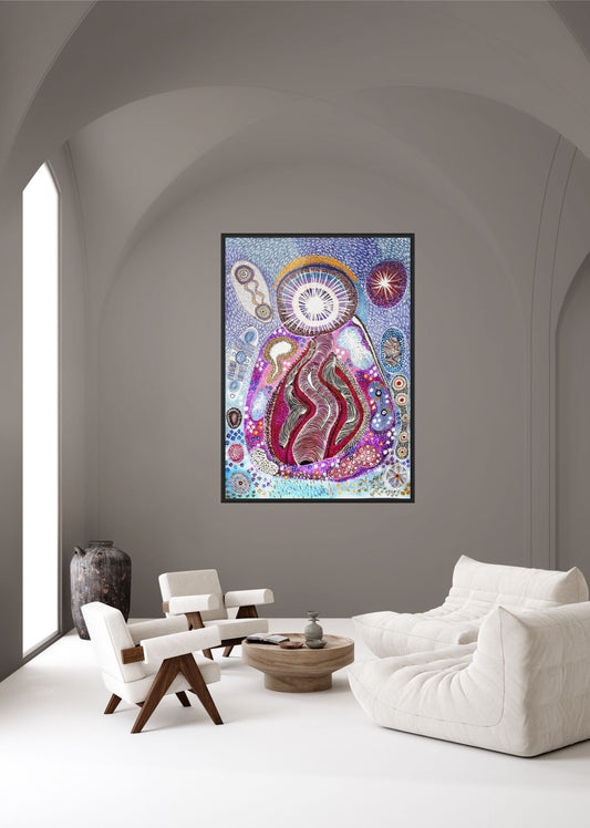 The Journey of Becoming - Vision Quest Series - Fine Art Paper