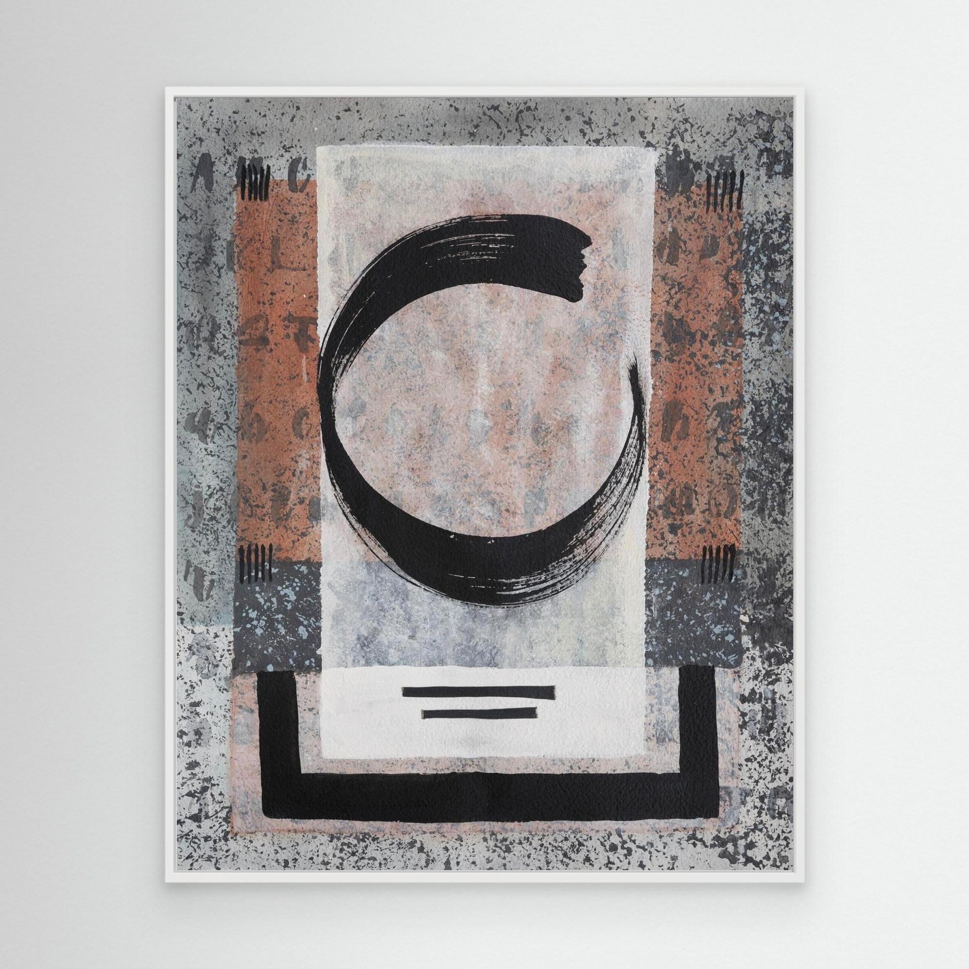 Circle of Stillness - Wabi Sabi Series - Canvas