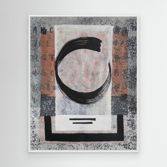 Circle of Stillness - Wabi Sabi Series - Canvas