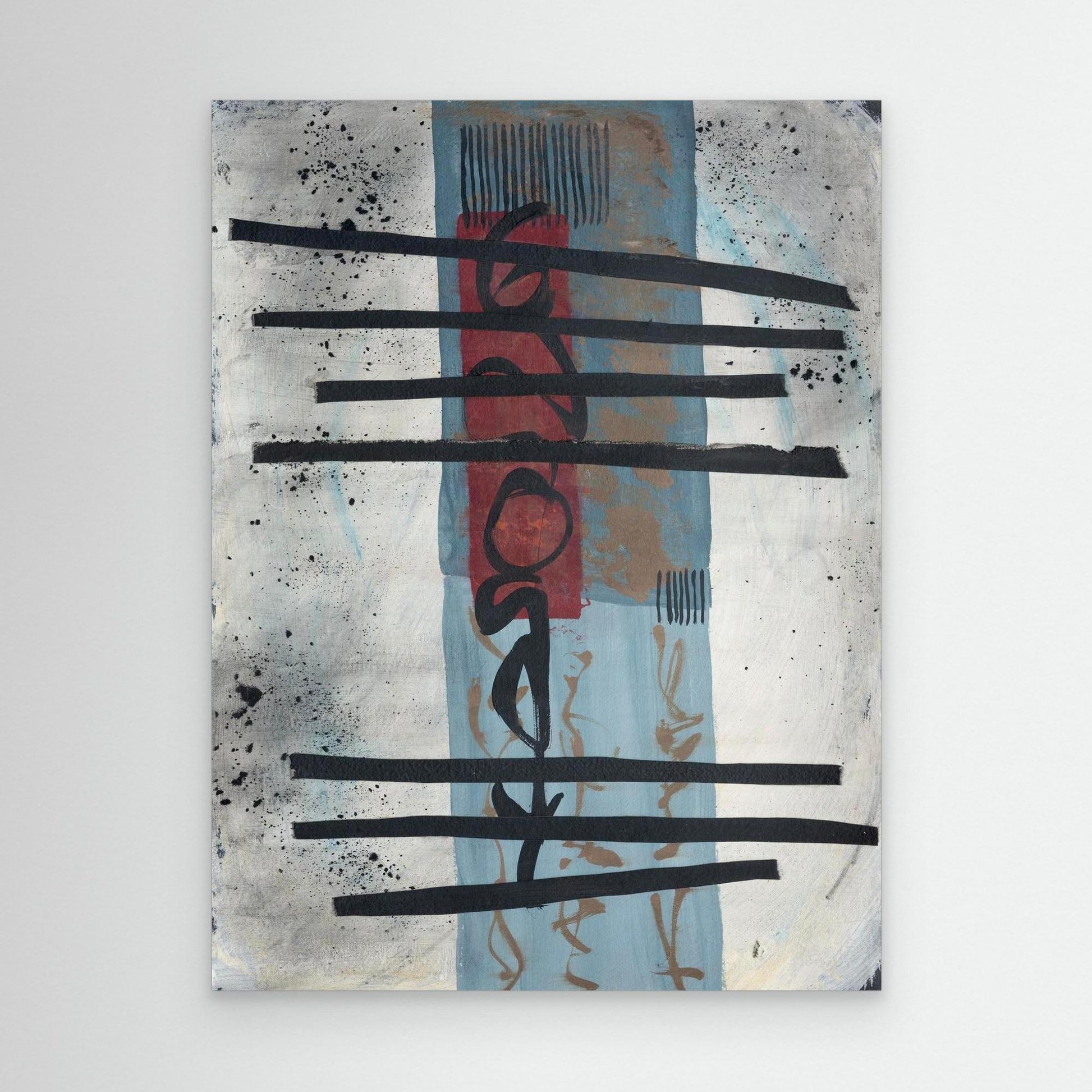 The Script of Release - Wabi Sabi Series - Canvas