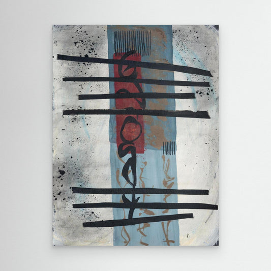 The Script of Release - Wabi Sabi Series - Canvas