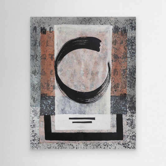 Circle of Stillness - Wabi Sabi Series - Canvas
