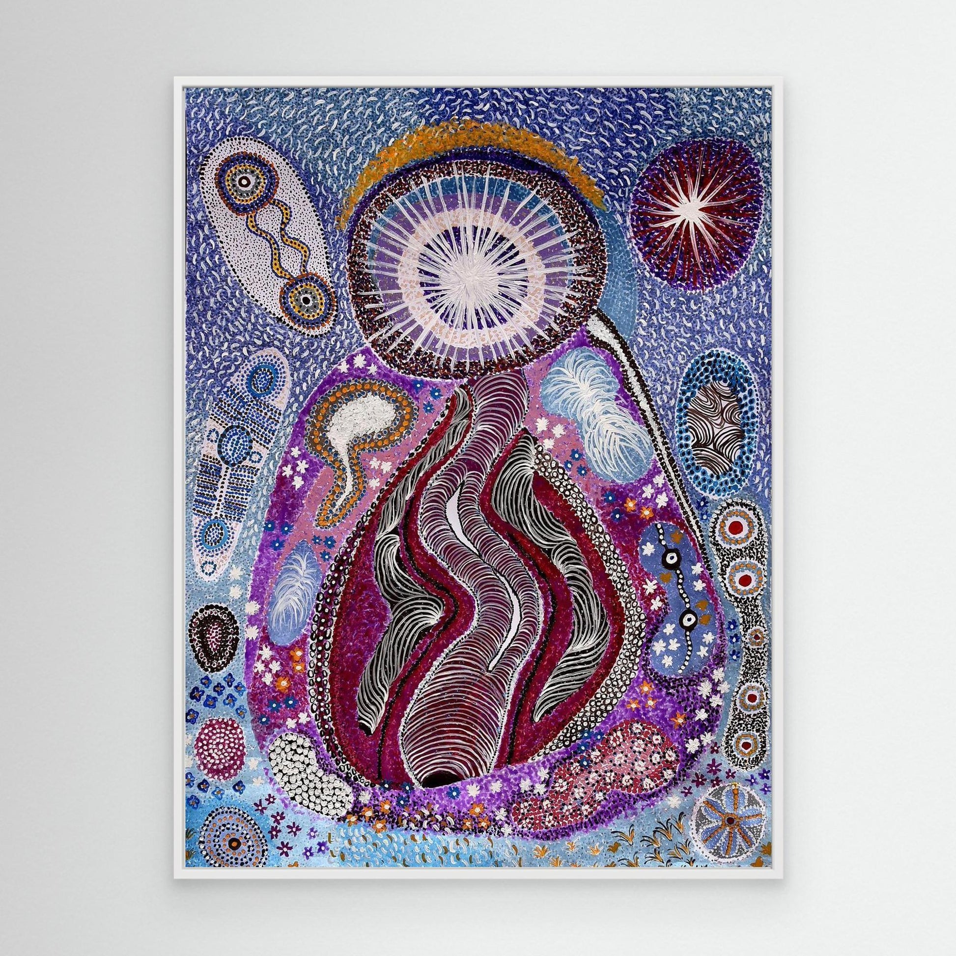 The Journey of Becoming - Vision Quest Series - Canvas