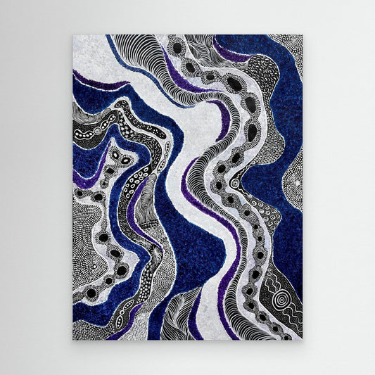 The River That Remembers - Vision Quest Series - Canvas