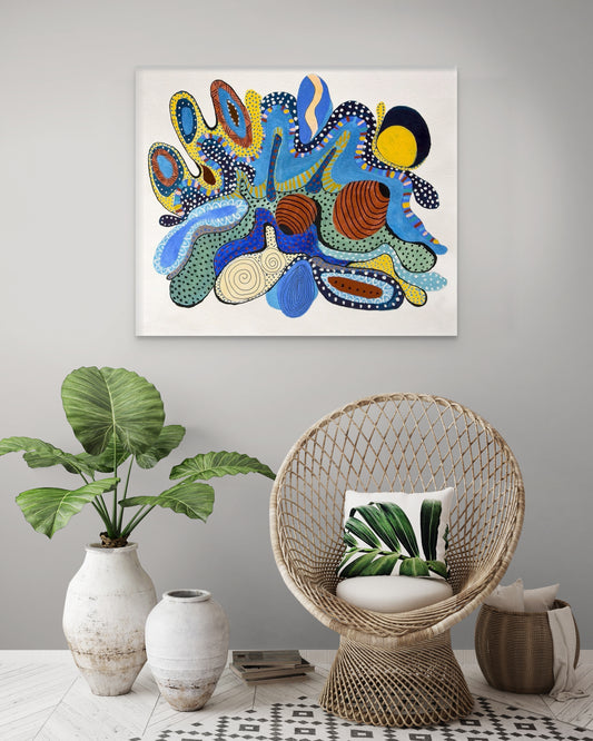 Too Many Rivers to Cross - Vision Quest Series - Fine Art Paper