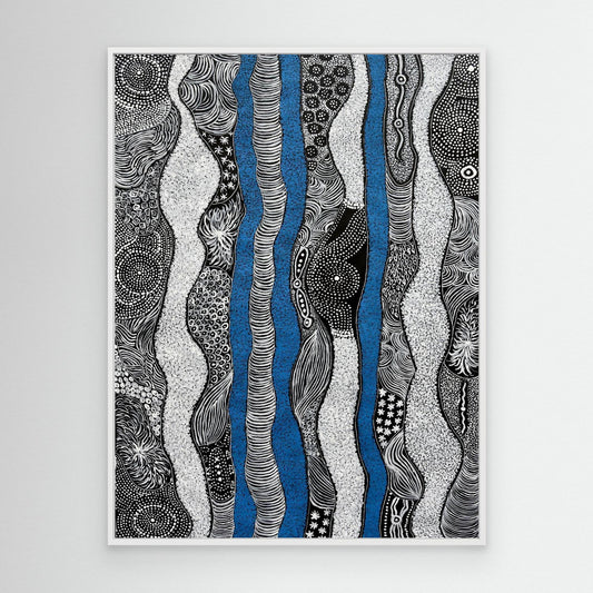 Becoming Water - Vision Quest Series - Canvas